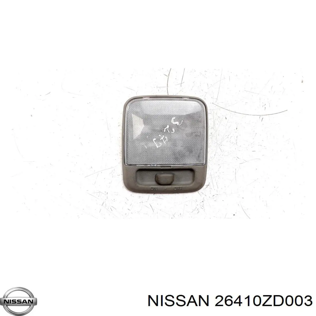 26410ZD003 Nissan quebra-luz traseiro de iluminação de salão (de cabina)