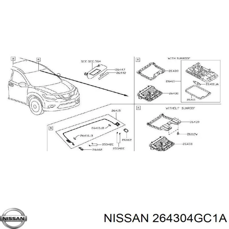 264304GC1A Nissan 