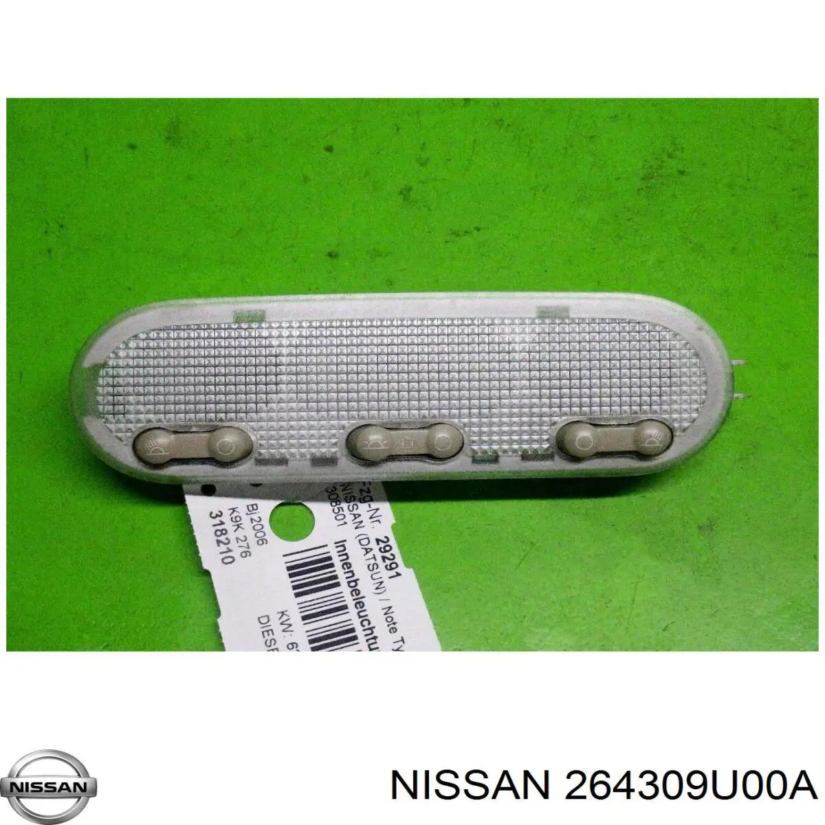 264309U00A Nissan quebra-luz de iluminação de salão (de cabina)