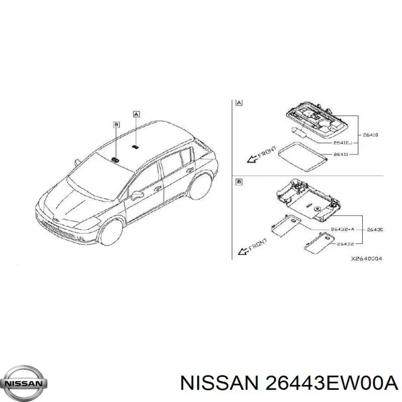 26443EW00A Nissan/Infiniti 