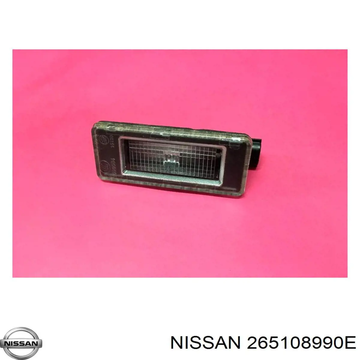Фонарь подсветки заднего номера Nissan/Infiniti 265108990E цена, от 11.86 USD