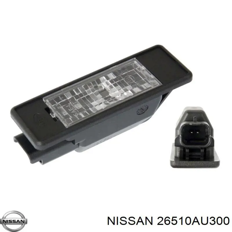 26510-AU300 Nissan/Infiniti Фонарь подсветки заднего номерного знака