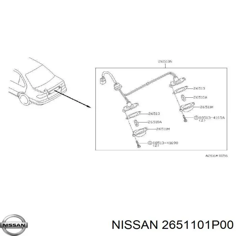  2651101P00 Nissan