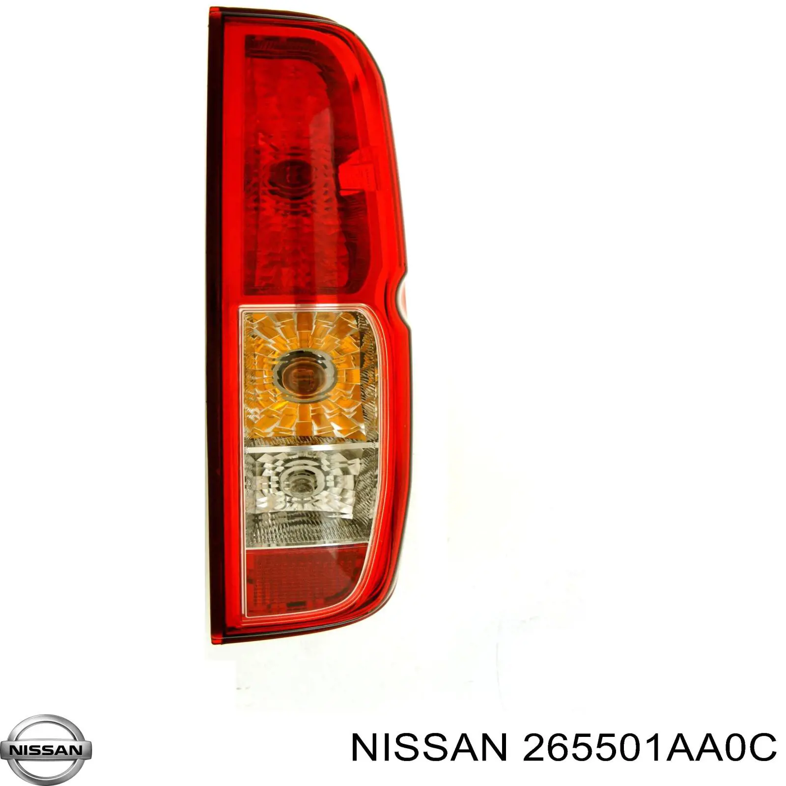 Lanterna traseira direita externa para Nissan Murano (Z51)