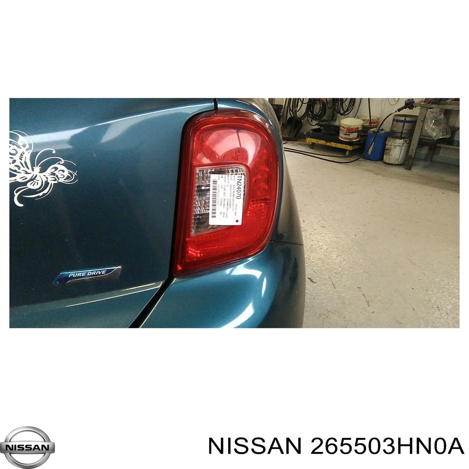 Фонарь задний правый Nissan/Infiniti 265503HN0A цена, от 70.71 USD