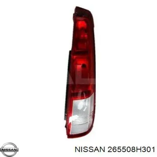 265508H301 Nissan фонарь задний правый