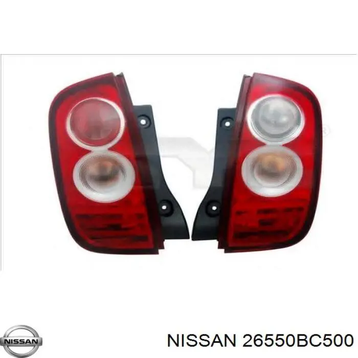 26550BC500 Nissan фонарь задний правый
