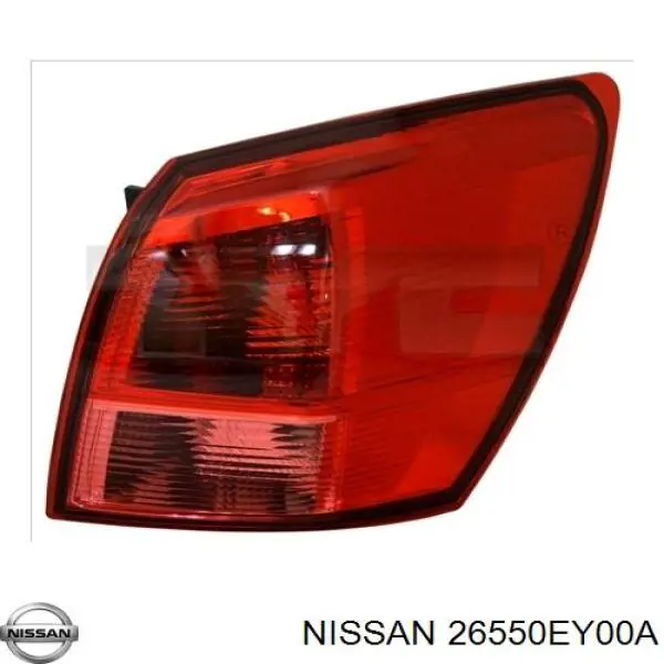 Купить 26550EY00A Nissan/Infiniti Фонарь задний правый, внешний
