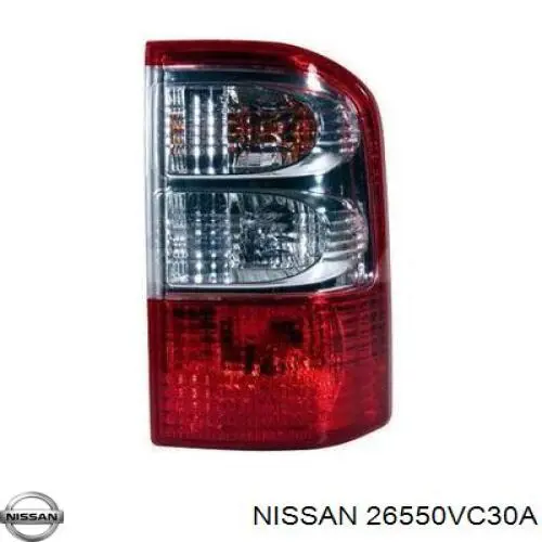 26550VC227 Nissan фонарь задний правый