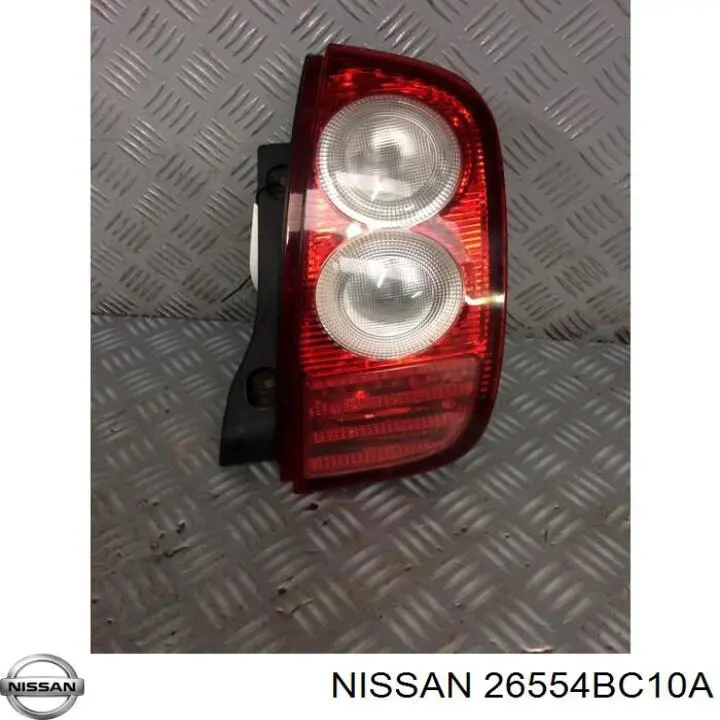 Фонарь задний правый 26554BC10A Nissan