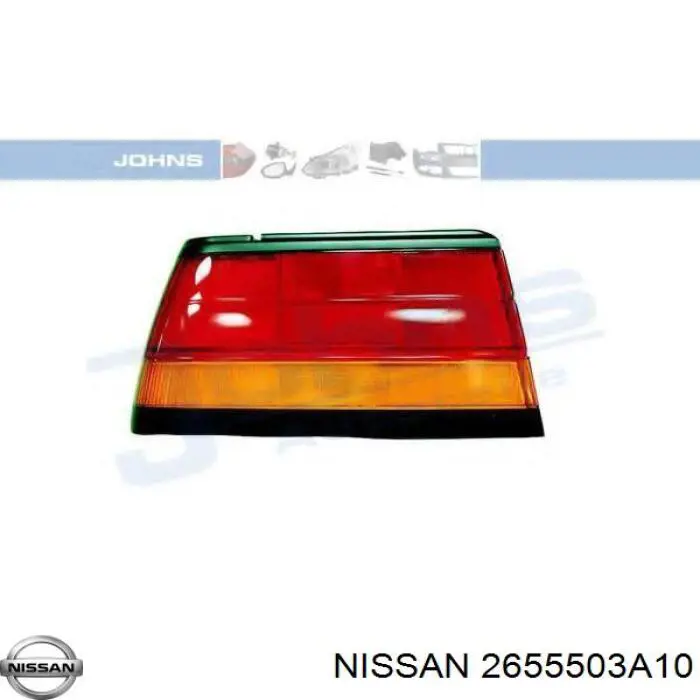 Lanterna traseira esquerda para Nissan Sunny (B11)