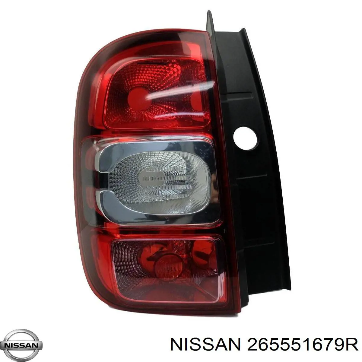 265551679R Nissan lanterna traseira esquerda