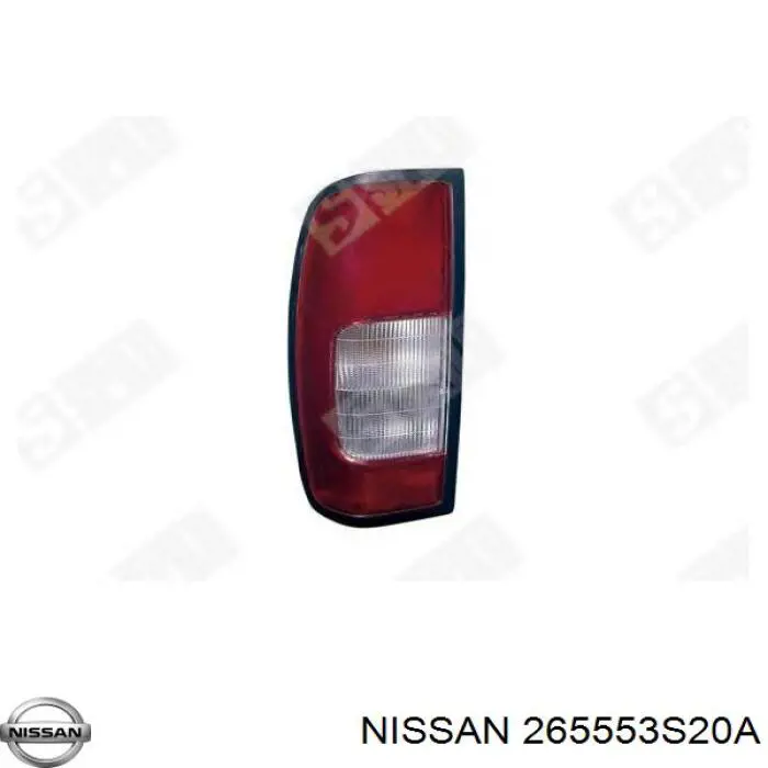 Фонарь задний левый 265553S20A Nissan