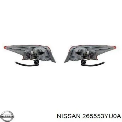 265553YU0A Nissan/Infiniti Задний левый стоп