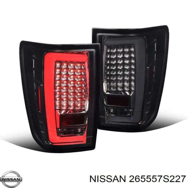 265557S227 Nissan/Infiniti Задний левый стоп