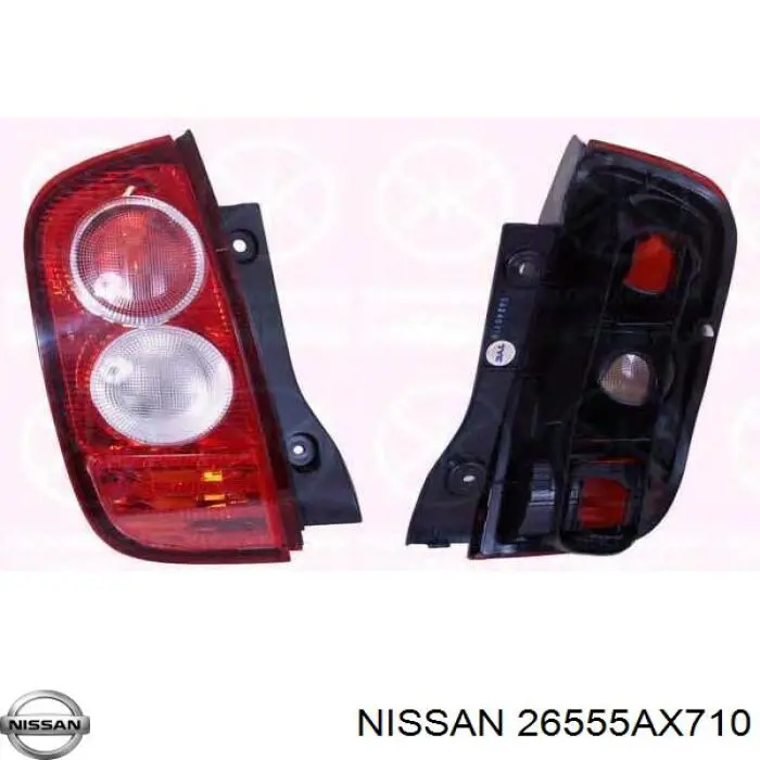 Купить B6555AX710 Nissan/Infiniti Левый стоп