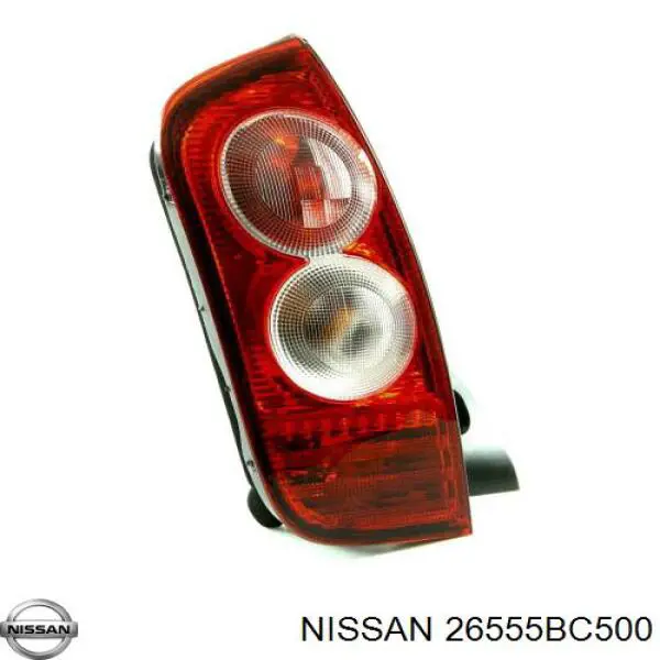 26555BC500 Nissan lanterna traseira esquerda