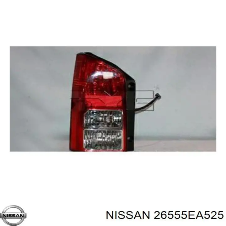 Фонарь задний левый 26555EA525 Nissan