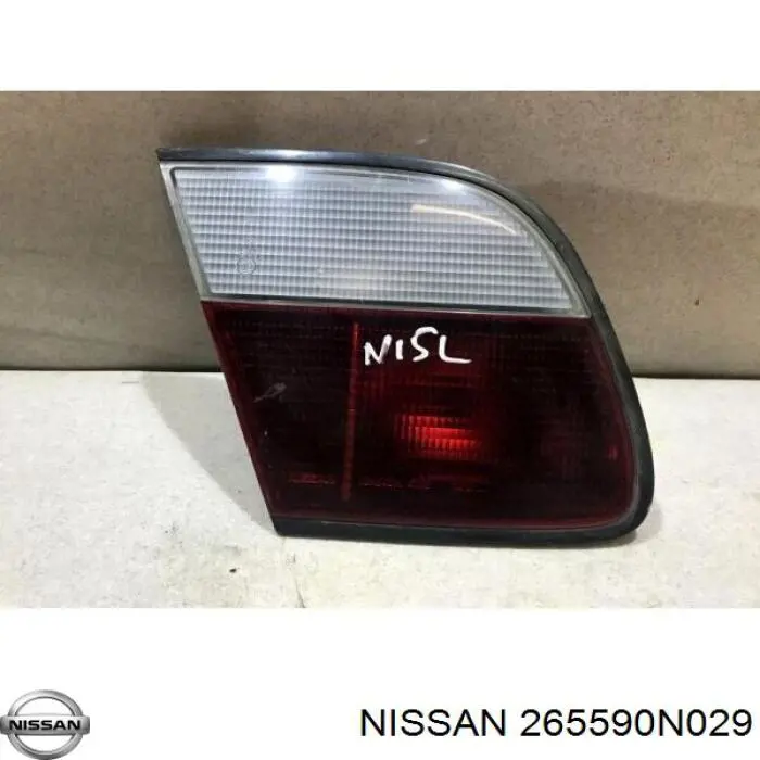 265590N029 Nissan/Infiniti Задняя левая внутренняя фара