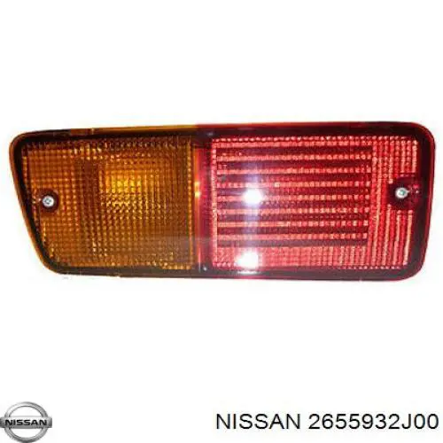 Фонарь заднего бампера левый 2655932J00 Nissan