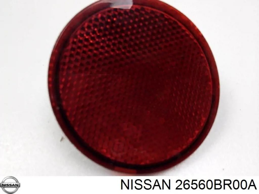 Катафот (отражатель) заднего бампера правый на Nissan Qashqai I 