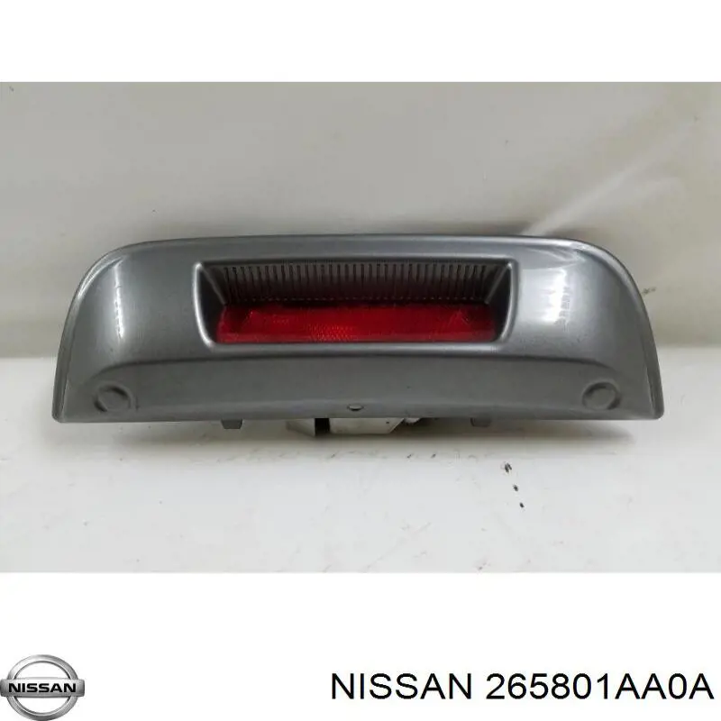 265801AA0A Nissan lanterna de nevoeiro traseira
