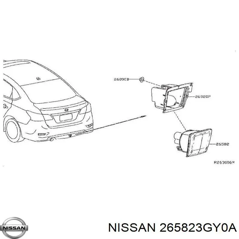  Nissan/Infiniti 265823GY0A цена, от 88.70 USD