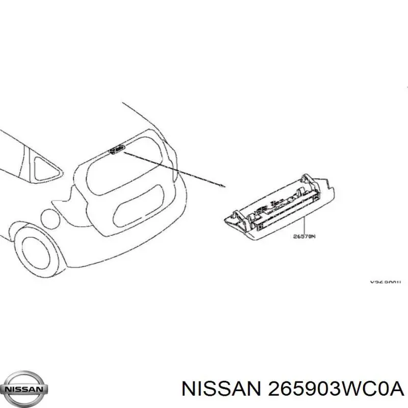  265903WC0A Nissan