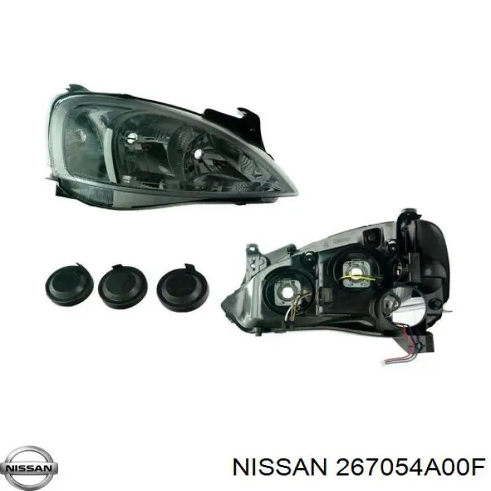 Правая блок фара Nissan/Infiniti 267054A00F цена, от 133.59 USD