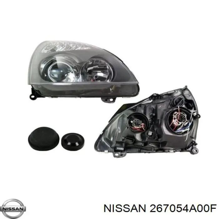 Правая фара 267054A00F Nissan/Infiniti