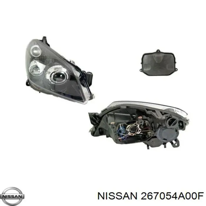 Фара правая Nissan/Infiniti 267054A00F