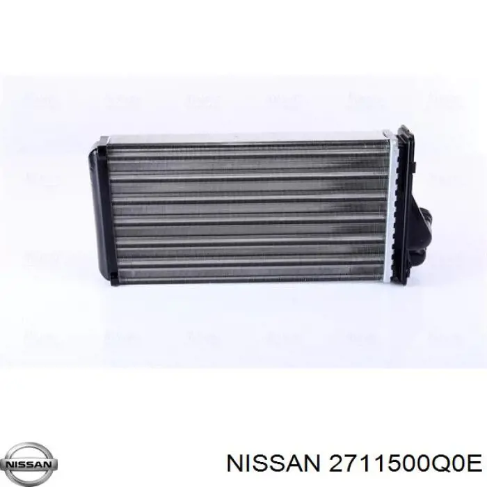 Радиатор печки (отопителя) Nissan/Infiniti 2711500Q0E цена, от 24.86 USD