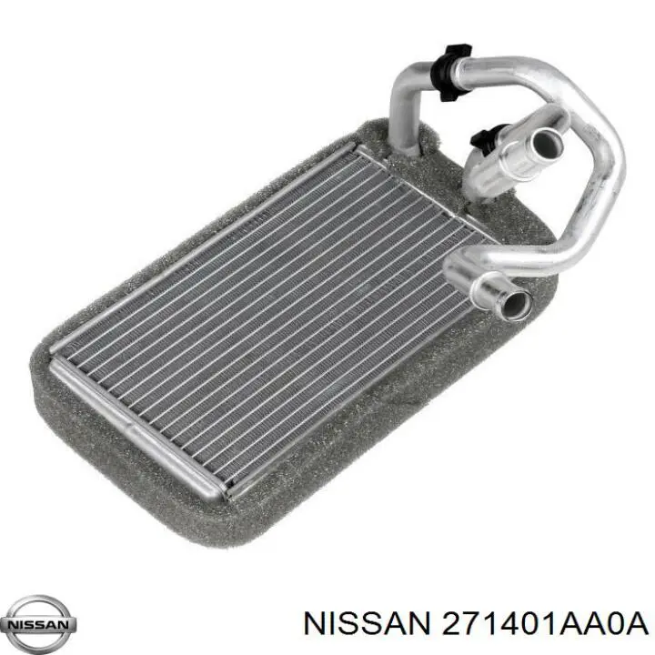 Радиатор печки (отопителя) на Nissan Murano Z51