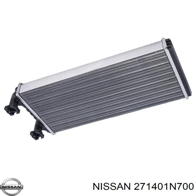 Радиатор печки (отопителя) на Nissan Almera I 