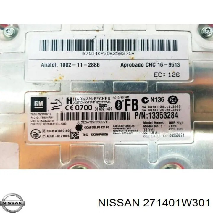 Радиатор печки (отопителя) Nissan/Infiniti 271401W301 цена, от 54.71 USD