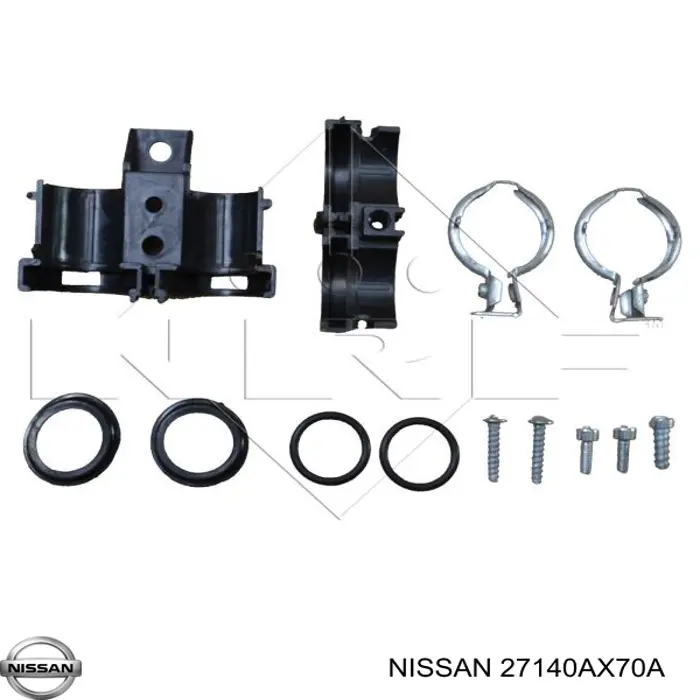Радиатор печки (отопителя) Nissan/Infiniti 27140AX70A цена, от 14.25 USD