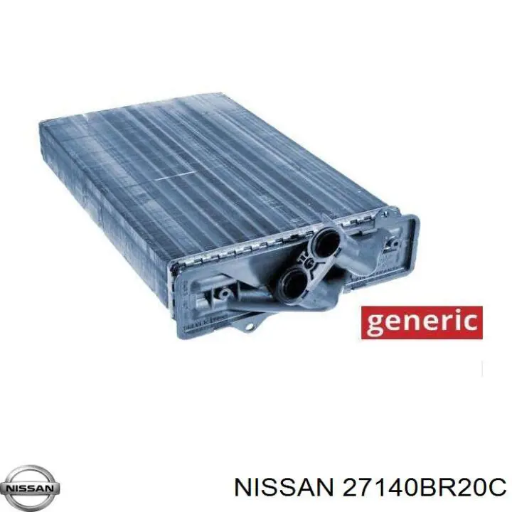 Радиатор печки (отопителя) Nissan/Infiniti 27140BR20C цена, от 38.14 USD