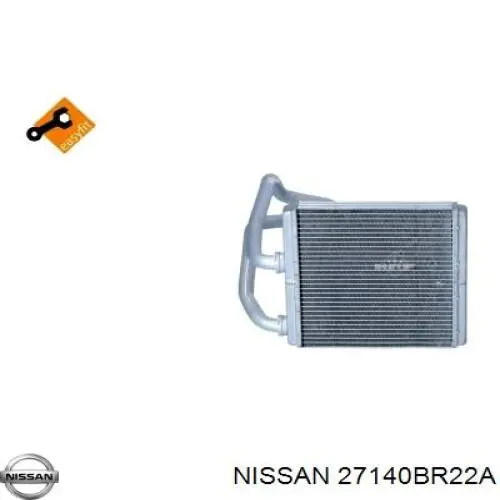 Радиатор печки (отопителя) Nissan 27140BR22A