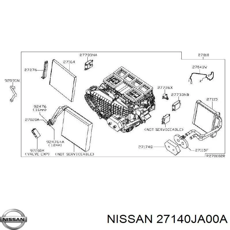  27140JA00A Nissan