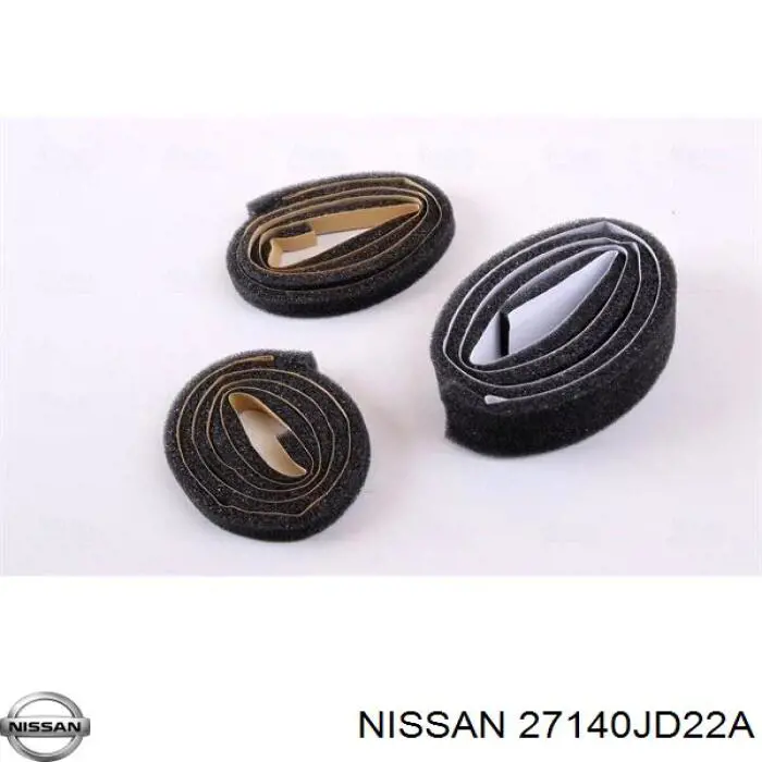 Радиатор печки (отопителя) Nissan 27140JD22A