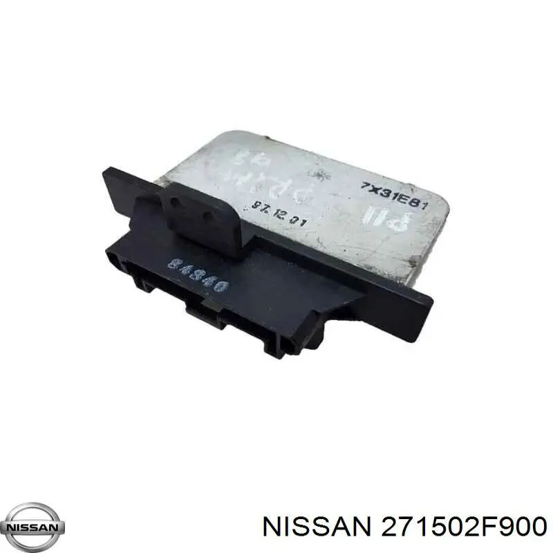 271502F900 Nissan resistor (resistência de ventilador de forno (de aquecedor de salão))