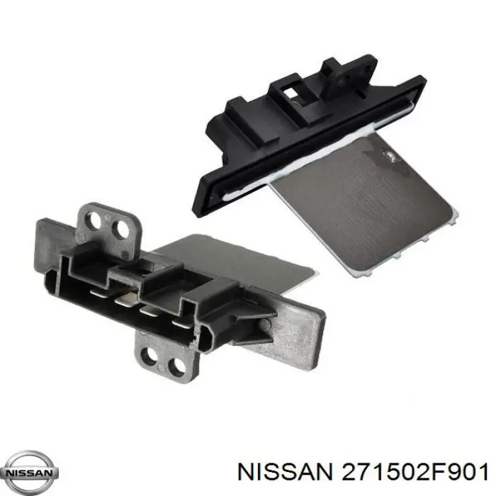 271502F901 Nissan resistor (resistência de ventilador de forno (de aquecedor de salão))