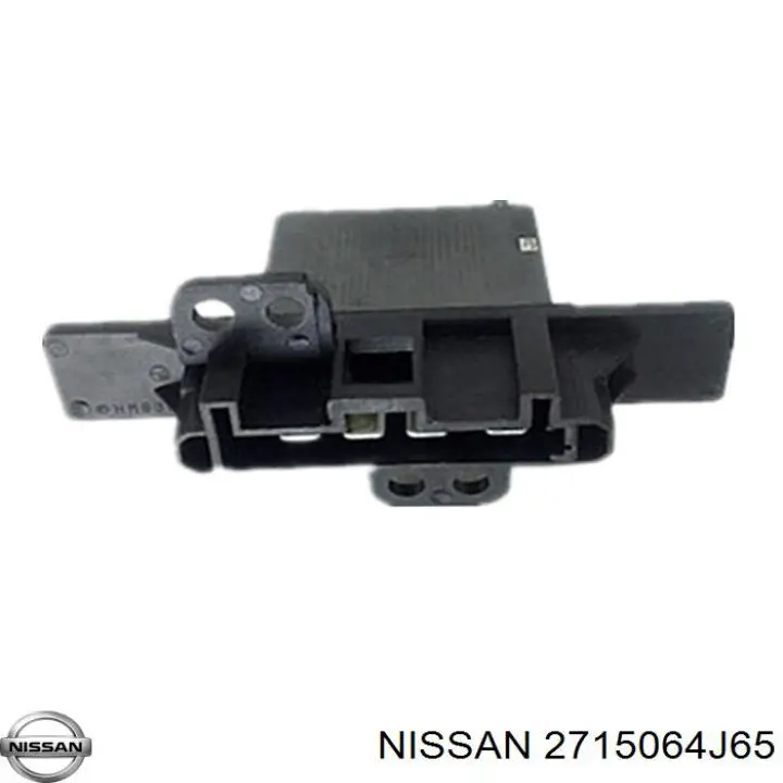 Resistor (resistência) de ventilador de forno (de aquecedor de salão) para Nissan Primera (P10)