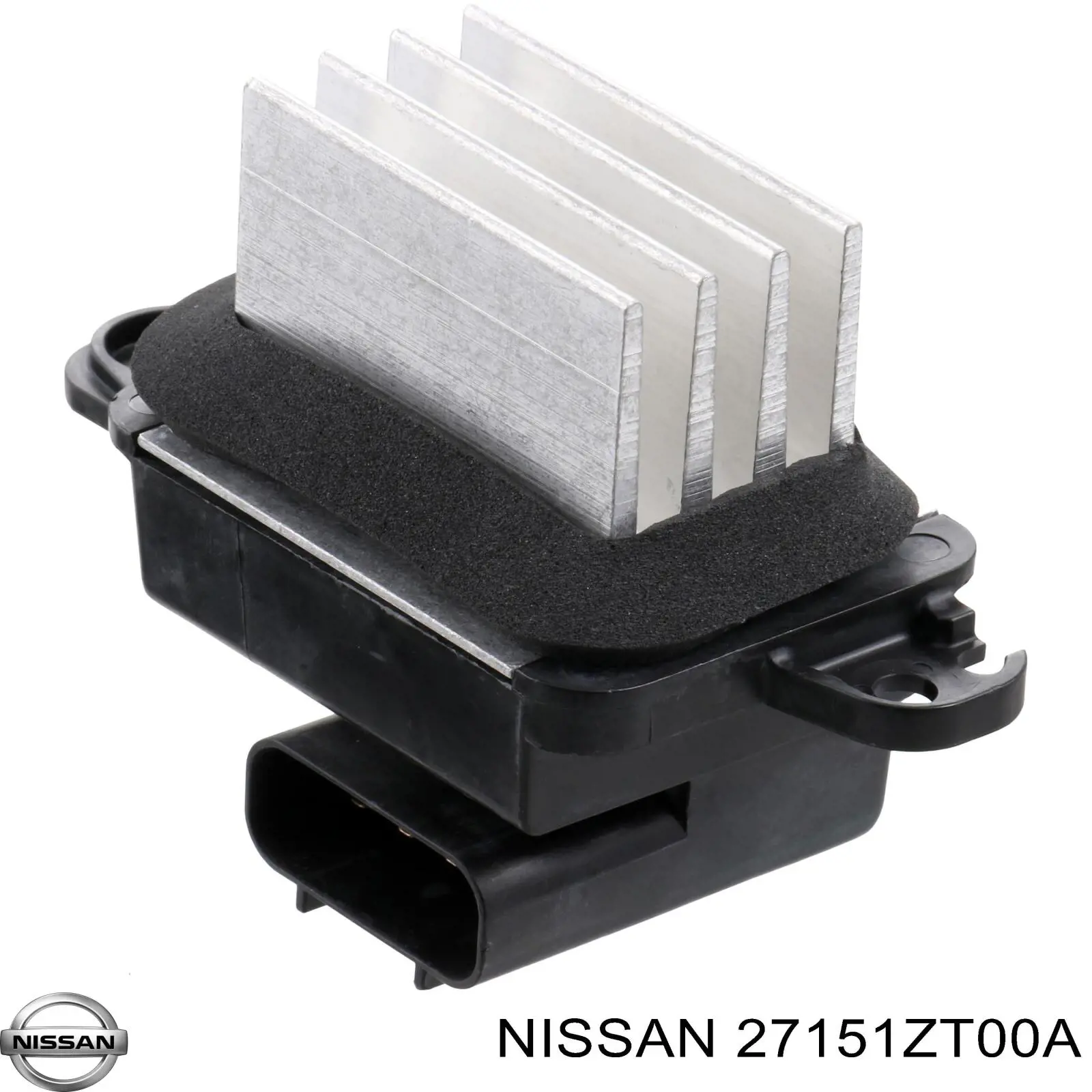 Resistor (resistência) de ventilador de forno (de aquecedor de salão) para Nissan Navara (D40M)