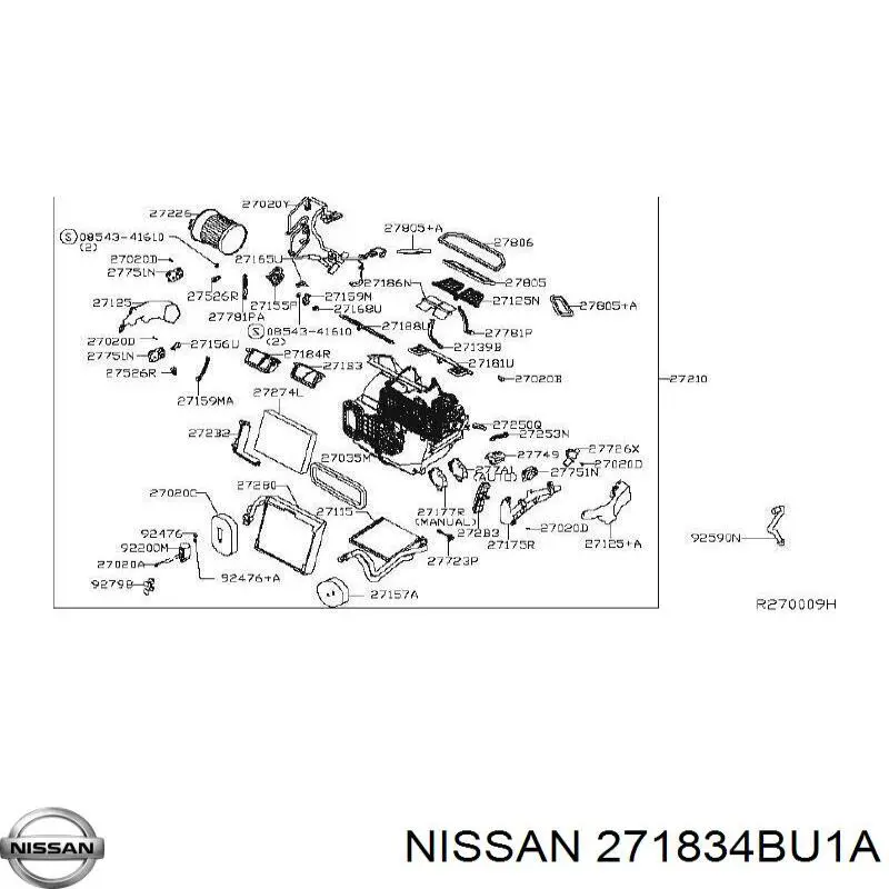  Nissan/Infiniti 271834BU1A цена, от 12.71 USD