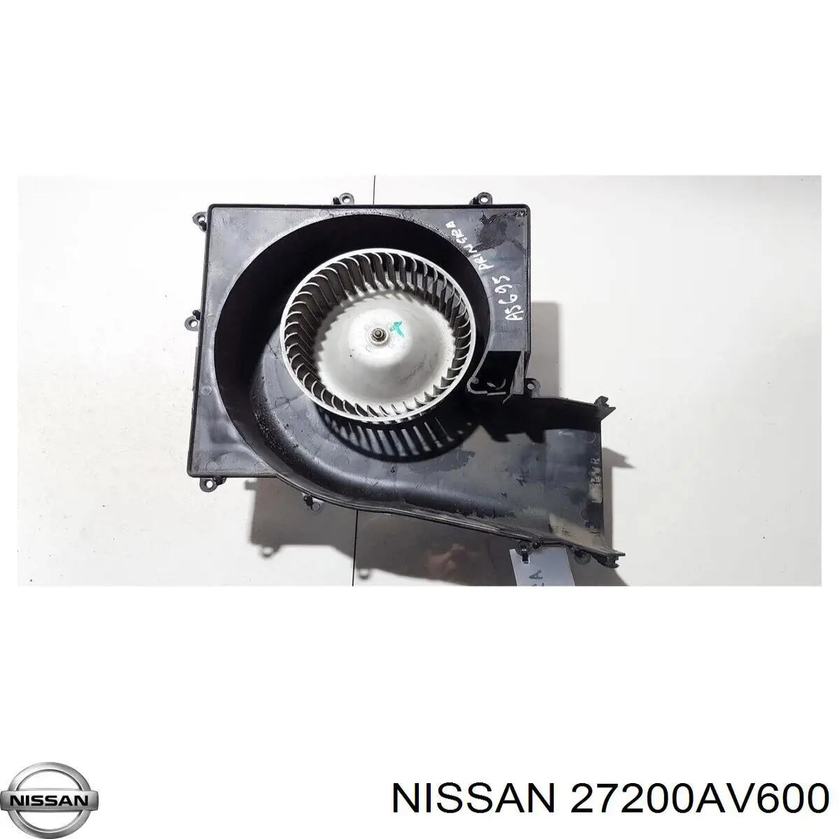 Motor de ventilador de forno (de aquecedor de salão) para Nissan Almera (N16)