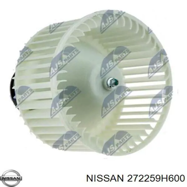 Мотор вентилятора печки (отопителя салона) Nissan 272259H600