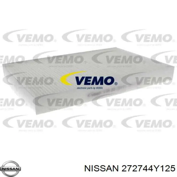 Купить 272744Y125 Nissan/Infiniti Фильтр салона угольный