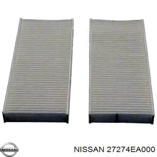 Фильтр воздушный отопителя Nissan/Infiniti 27274EA000 цена, от 7.27 USD