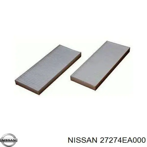 Фильтр воздушный отопителя Nissan/Infiniti 27274EA000 цена, от 7.27 USD